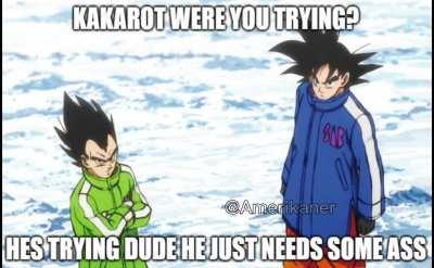 Goku and Vegeta go thug hunting