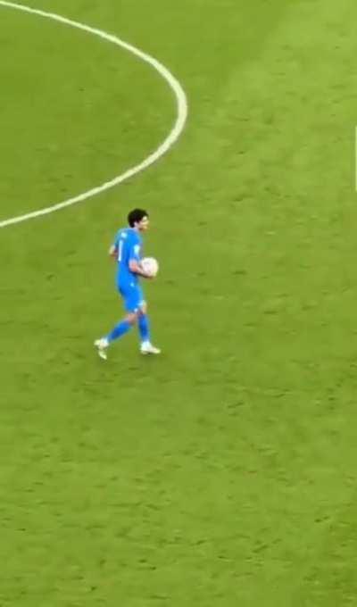 Soo wholesome moment of Bono with his son after the match