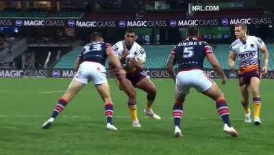 Victor Radley 2 sin bins and 4 on reports against the Broncos