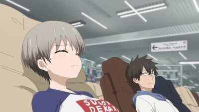 Weird noises in public (Uzaki-chan Wants To Hangout)