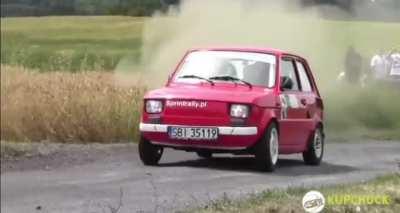 Full send in a Fiat 126
