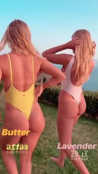 Bailey Stewart and Jade Grobler