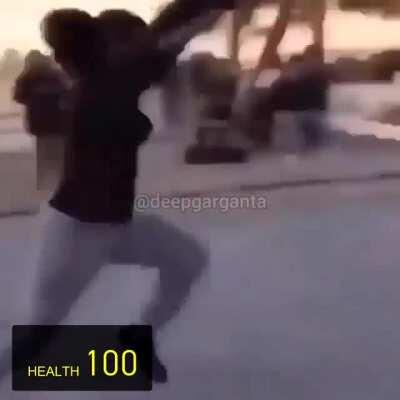 Realistic fall damage for no reason