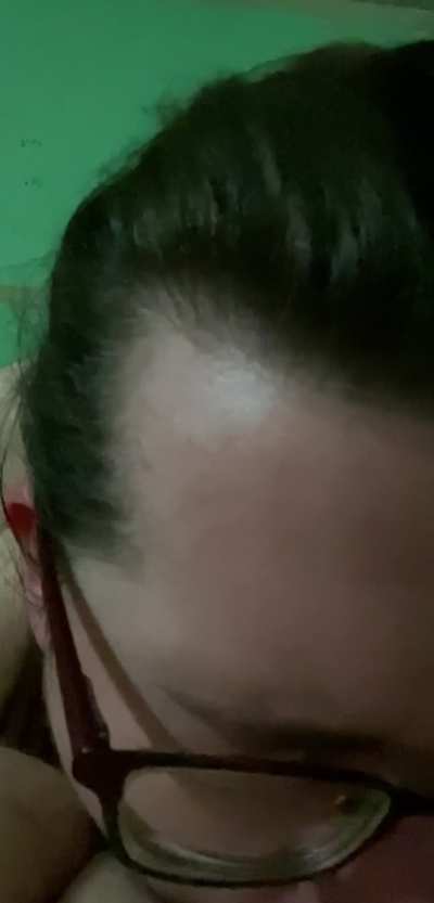 Just love when he starts shoving my head down on his cock