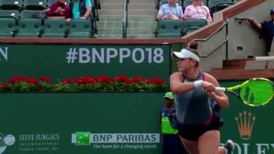 American tennis player Caroline Dolehide