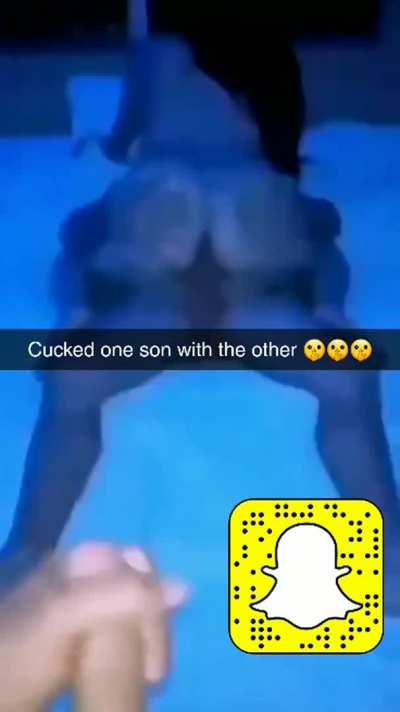 Cucked one son with the other