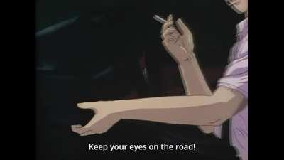 This scene will never get old (Bunta flex)