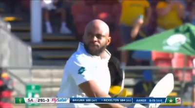 Wild century celebration by lord bavuma 🥵