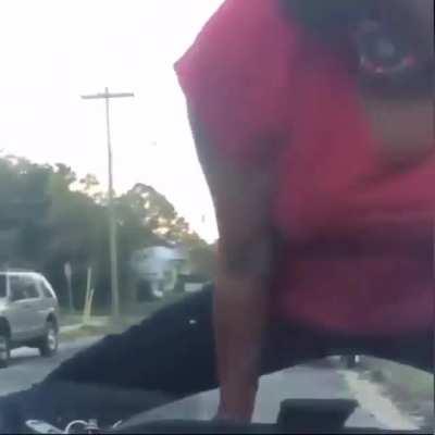 They done caught my auntie on cam again 4th time this month mane.