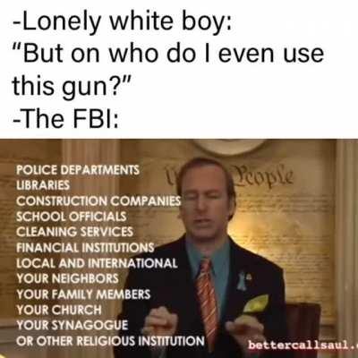 The list goes on and on