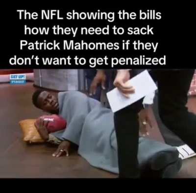 NFL showing the Bills how they need to sack Mahomes if they don’t want to get penalized
