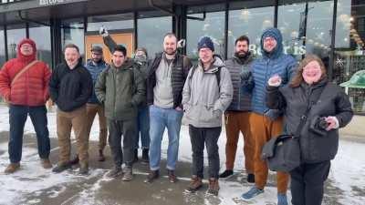 BREAKING: Cleveland REI workers went on strike this morning, and just hours later the company agreed to all of their demands. Strikes work.