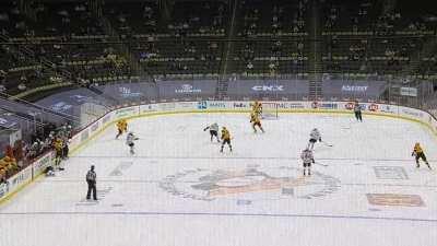 Brandon Tanev Crushes Jarred Tinordi into the boards, gets 5min Major + Game mis