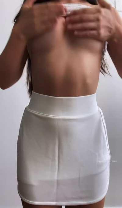 Does wearing white make me look more innocent? 🤍