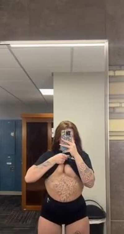 what if i let you fuck me in the locker room at the gym?