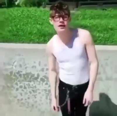 This is the kid with like 7 lawyers on speed dial