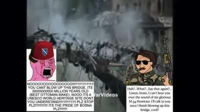 🇭🇷🇭🇷What A Pretty Bridge, It Would Be A Shame If Someone… Blew It Up😎🇭🇷🇭🇷