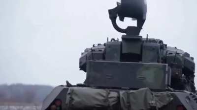 Footage of a German Flakpanzer "Gepard" in Ukraine. Includes several interceptions of Iranian/Russian Shahed UAVs.