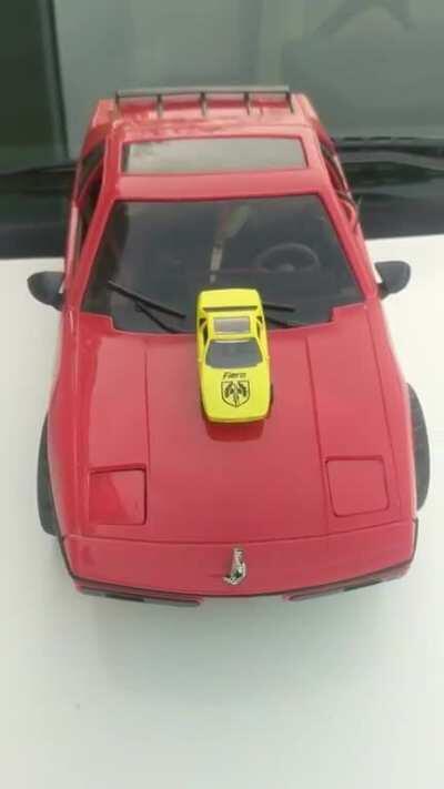 Remember the fiero hotwheels? I got one a bit bigger a few days ago..