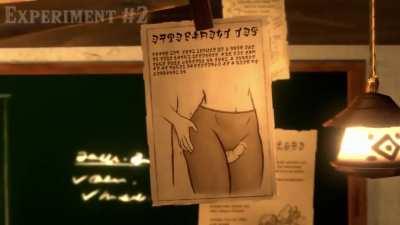 Purah runs some experiments on Link to gauge just how much stamina he's lost.