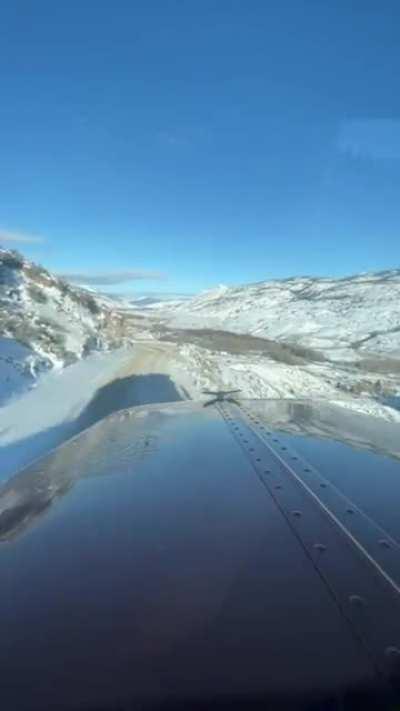 Can&rsquo;t post this to tiktok so here you go r/truckers: coming down church rd with 150,000lbs