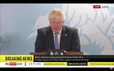 Boris Johnson says you can save £10 a year with a new kettle. That’ll help that £5,000 energy bill.