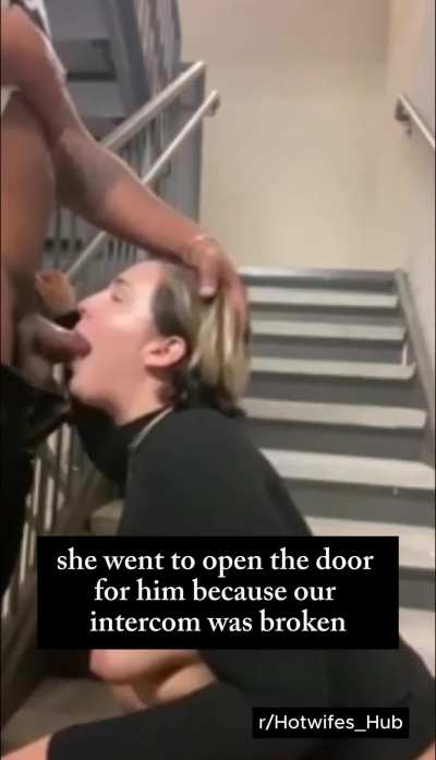 Cheating on the stairs