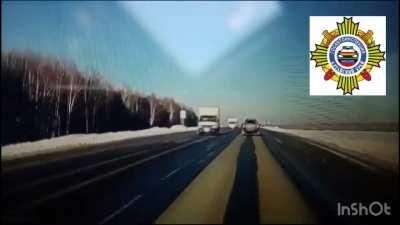 Brutal head-on crash in Russia, three dead, 23.01.2024