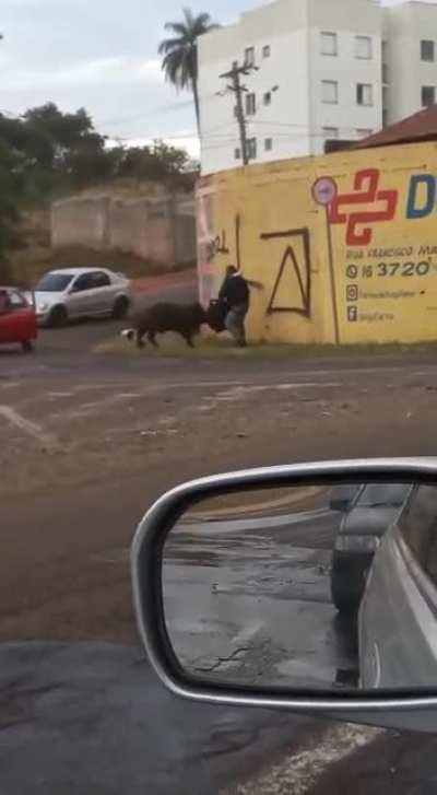 Working as a delivery man is tough in Brazil