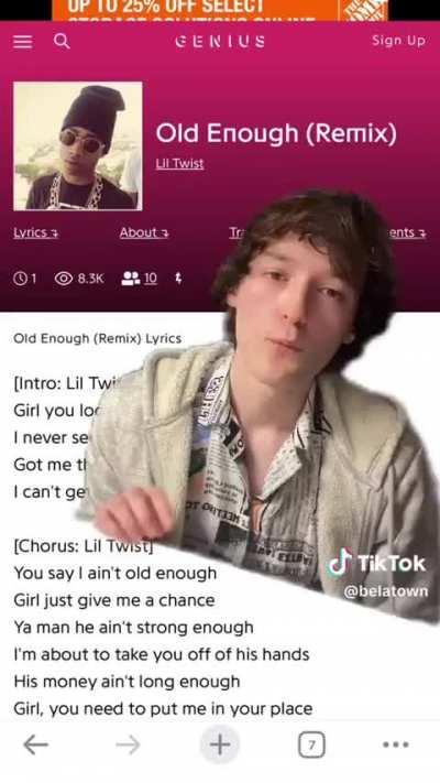 Ended her in less than 2 minutes 