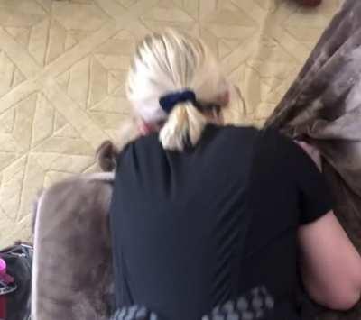 Pounding little pink pussy