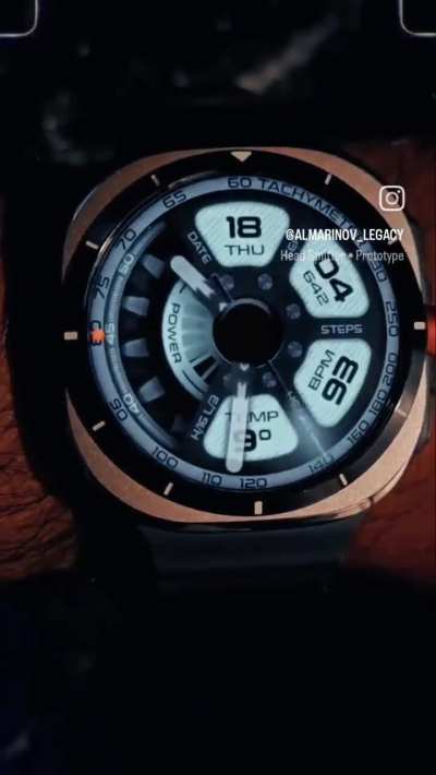 UMBER8 Remastered watch face available on Facer