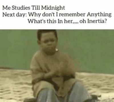 I have a test tomorrow, wish me luck!