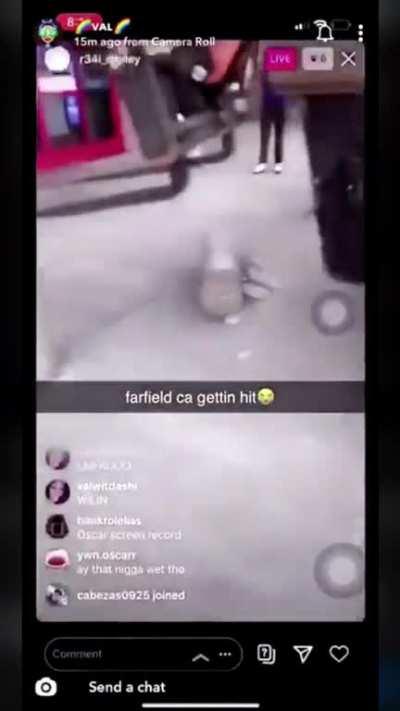 Stolen forklift breaks in Best Buy front door