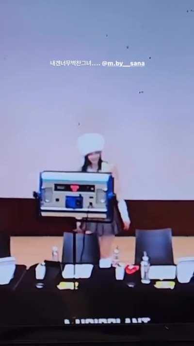 230331 Jeongyeon Instagram Story Update with Sana - 