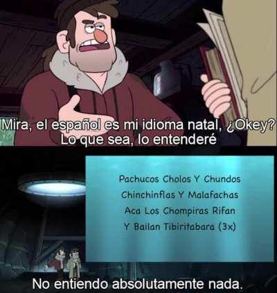 La reacción de todos al escuchar 