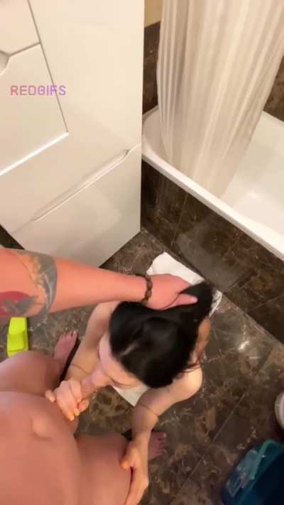 your job of the day is to put your dick in mommy's mouth, her job is to empty your balls.