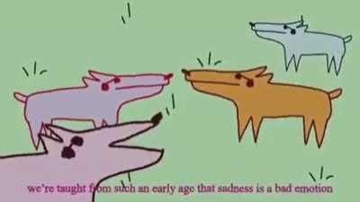 chad dogs explain why it is ok to be sad