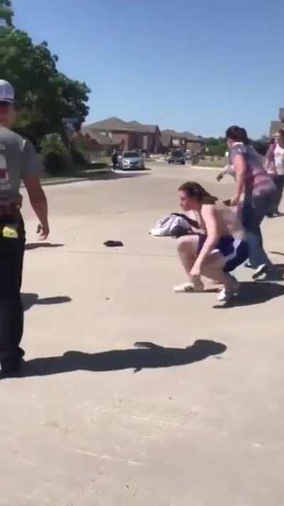 2 idiots try taking on a wrestler