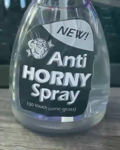 anti horny spray
