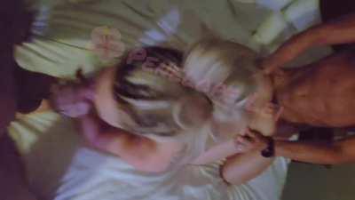 Met a new friend at the club. Decided we could show him what it means to be a hotwife. 😉