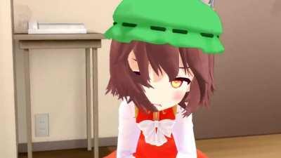 touhou chen meows :)