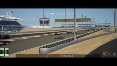 This 100% legal, no contact, all fair overtake