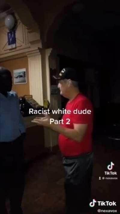 Man goes all the way to Uganda to have a racist freakout