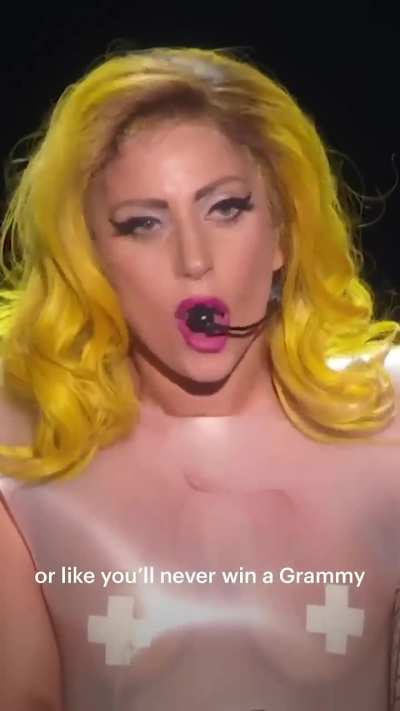 How does Lady Gaga inspires you?