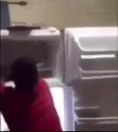 Man vs fridge
