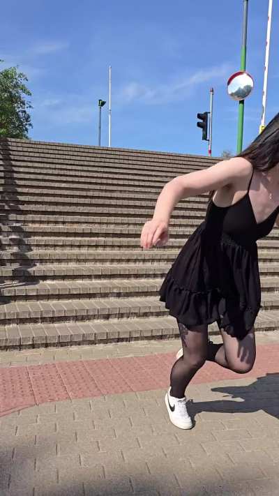 Behind the scenes clumsy fail