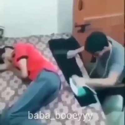 Don't Iron Your Clothes On The Bed.