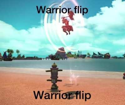 Warrior flip