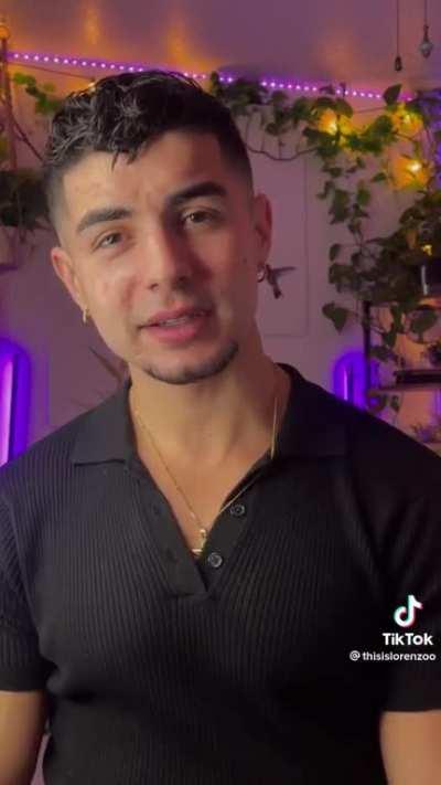 I support the message, but why is he saying it in such a creepy way?